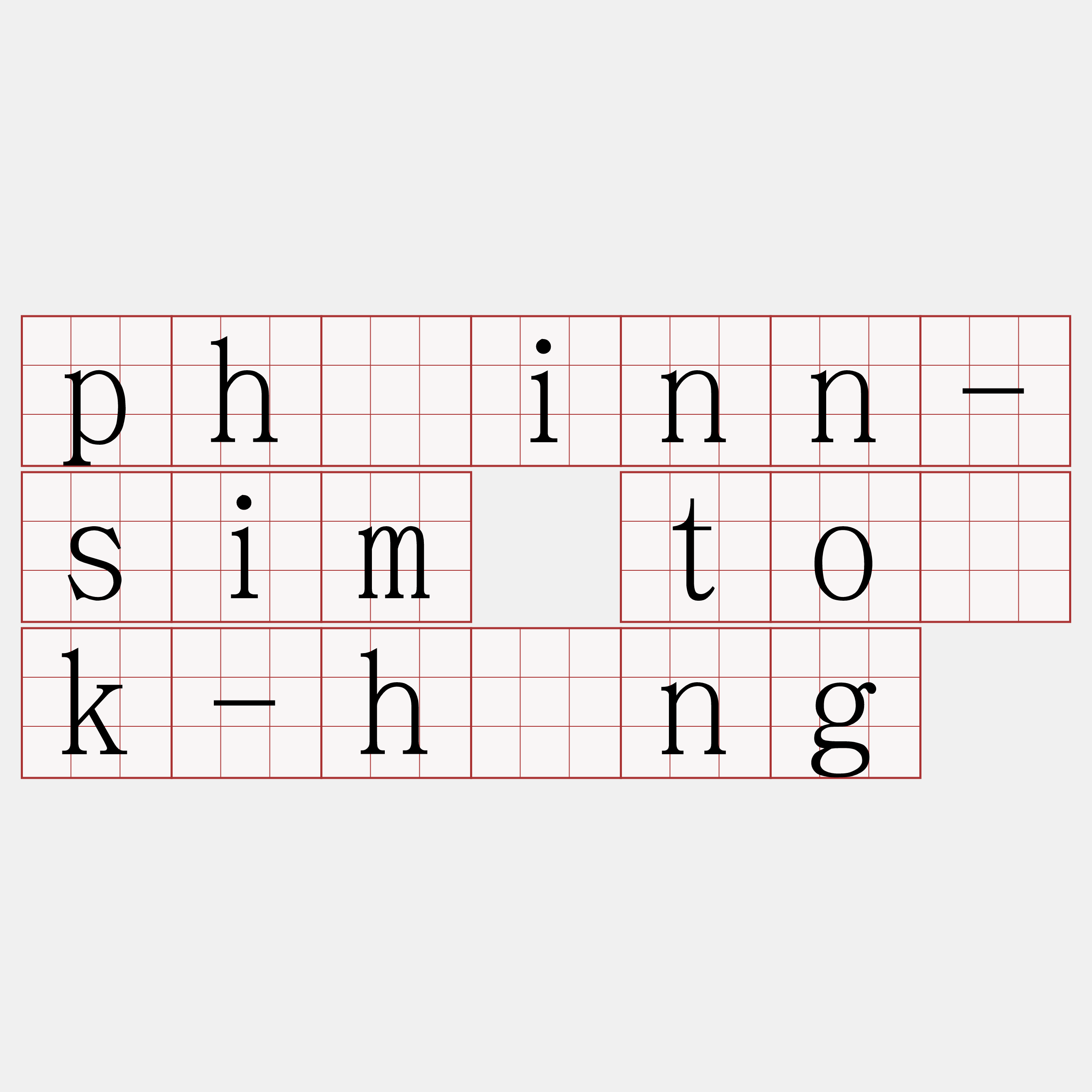 pháinn-sim to̍k-hīng